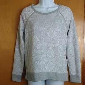 Maurices Lace Design Sweatshirt - Small, like new!